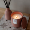 Duftlys Pink Suede