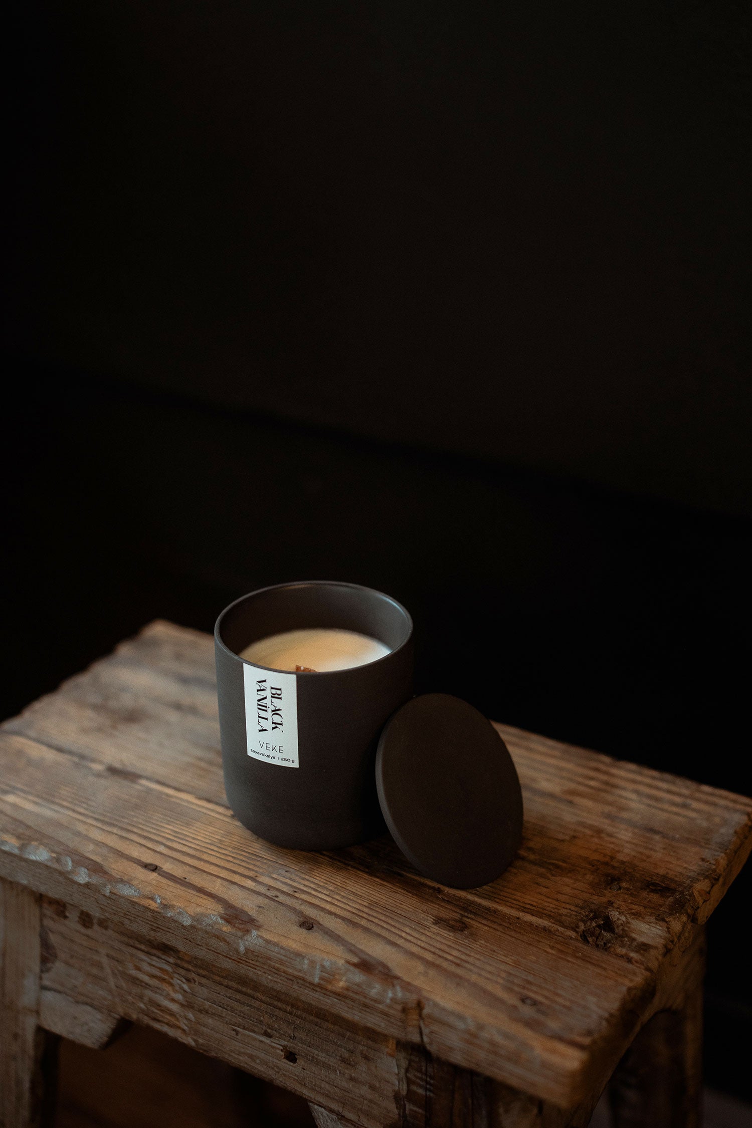 Duftlys Black Vanilla